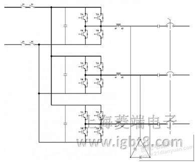 500KW光伏逆變器兩個(gè)IGBT模塊并聯(lián)方案