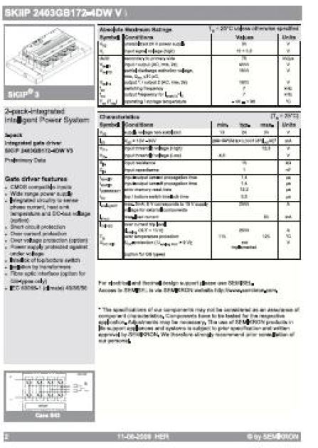 SKiiP 模塊的基本數(shù)據(jù)表結(jié)構(gòu)圖